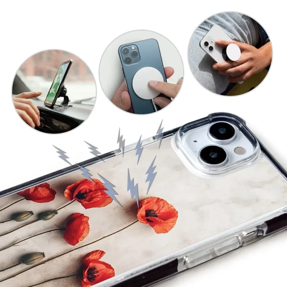 Etui MagSafe Elite Bumper Apple iPhone 14 Plus - wzór D012D