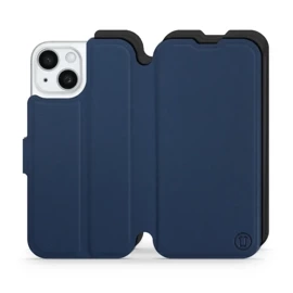 Phone Case Apple iPhone 15 - Design Navy with Black