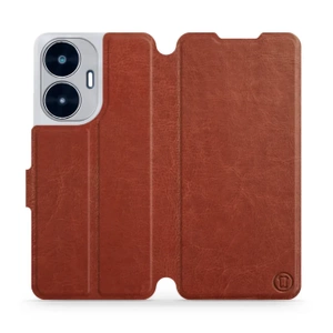 Etui do Realme C55 - wzór Brown&Orange