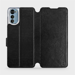 Etui do Motorola Moto E32s - wzór Black&Gray