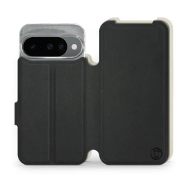 Hülle für Google Pixel 10 - Farbe Schwarz mit Platin