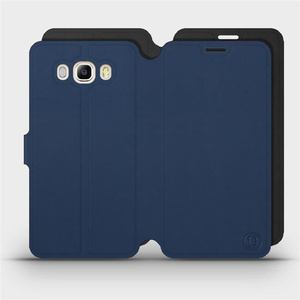 Phone Case Samsung Galaxy J7 2016 - Design Navy with Black