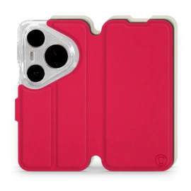 Phone Case Huawei Pura 80 Pro - Design Red with Platinum