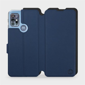 Phone Case Motorola Moto G20 - Design Navy with Black