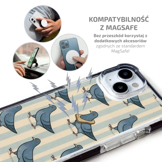 Case MagSafe Elite Bumper for Apple iPhone 14 Pro - Design DP91D