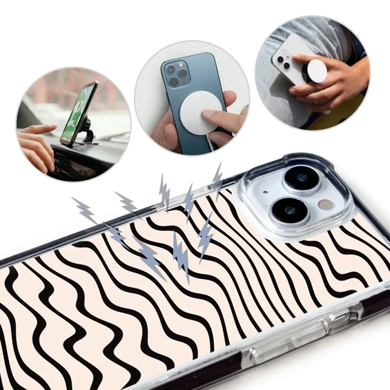 Etui MagSafe Elite Bumper Apple iPhone 16e - wzór DA62D