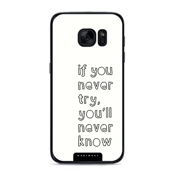 Phone Glossy Case Samsung Galaxy S7 - Design G075G