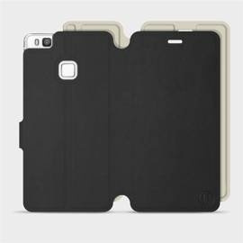Phone Case Huawei P9 Lite - Design Black with Platinum