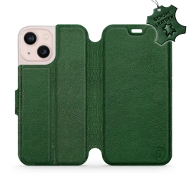 Hülle für Apple iPhone 13 mini - Farbe Green Leather