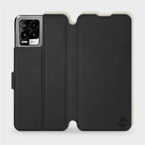 Phone Case Realme 8 - Design Black with Platinum