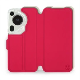 Phone Case Huawei Pura 70 Ultra - Design Red with Platinum