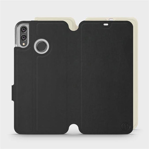 Phone Case Huawei Honor 8X - Design Black with Platinum