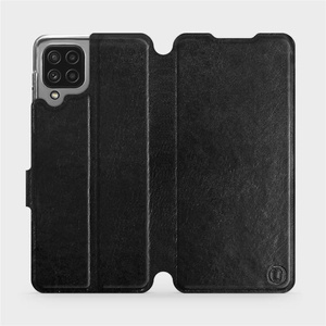 Phone Case Samsung Galaxy M32 4G - Design Black&Orange