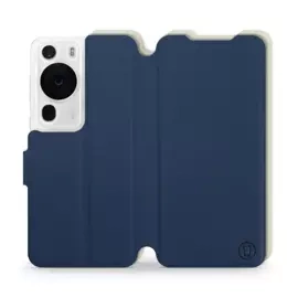Phone Case Huawei P60 Pro - Design Navy with Platinum