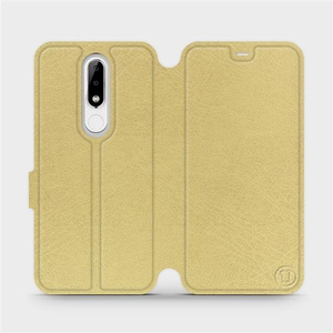 Phone Case Nokia 5.1 Plus - Design Gold&Orange