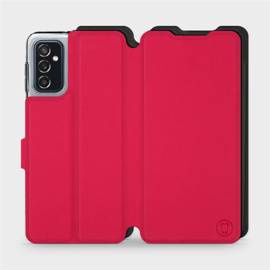 Hülle für Samsung Galaxy M52 5G - Farbe Rot mit Schwarz