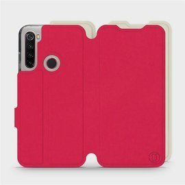 Phone Case Xiaomi Redmi Note 8 2021 - Design Red with Platinum