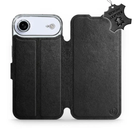 Phone Case Apple iPhone 17 Air - Design Black Leather