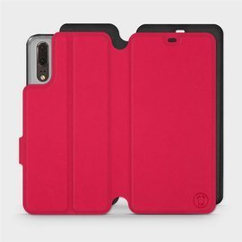 Phone Case Huawei P20 - Design Red with Black