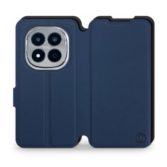 Etui Soft Touch do Xiaomi Redmi Note 15 Pro Plus 5G - wzór Głęboki granat z czernią