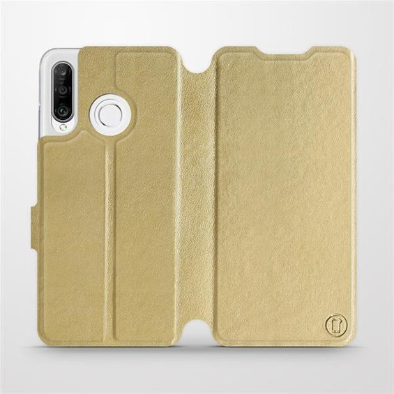 Phone Case Huawei P30 Lite - Design Gold&Orange