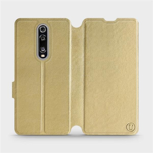 Phone Case Xiaomi Mi 9T - Design Gold&Orange