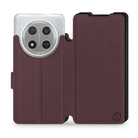 Phone Case Huawei Honor Magic7 Lite 5G - Design Burgundy with Black