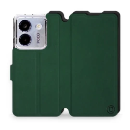 Phone Case Xiaomi POCO M7 Pro 5G - Design Green with Black