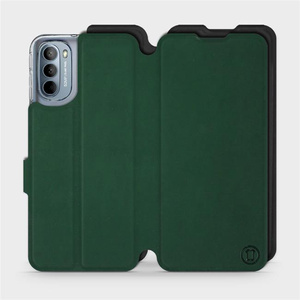 Phone Case Motorola Moto G31 - Design Green with Black
