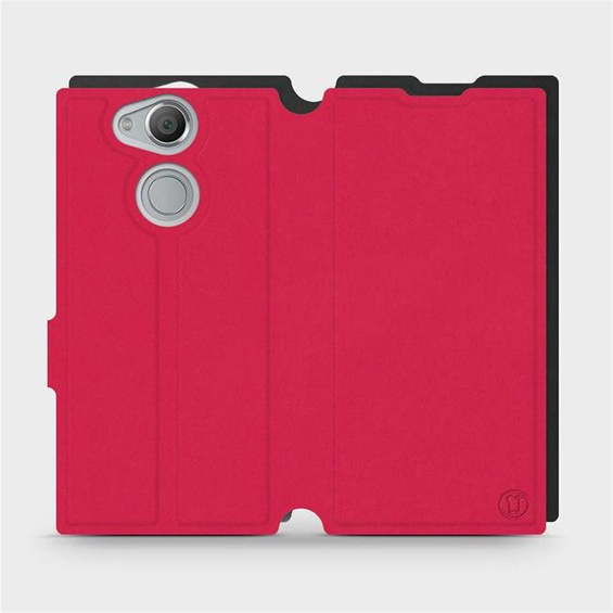 Phone Case Sony Xperia XA2 - Design Red with Black