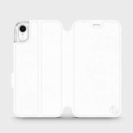 Phone Case Apple iPhone XR - Design White&Orange