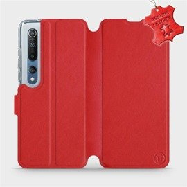 Phone Case Xiaomi Mi 10 - Design Red Leather