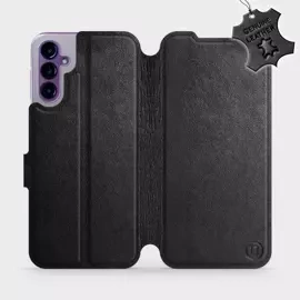 Phone Case Samsung Galaxy A14 5G - Design Black Leather
