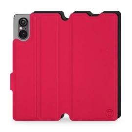 Phone Case Sony Xperia 5 V - Design Red with Black