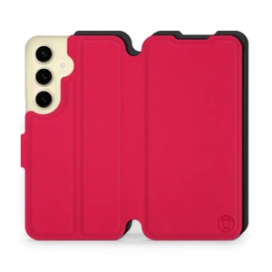 Phone Case Samsung Galaxy S24 - Design Red with Black