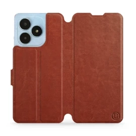 Phone Case Realme Note 50 - Design Brown&Gray