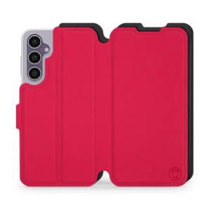 Etui Soft Touch do Samsung Galaxy S23 FE - wzór Żywa czerwień z czernią