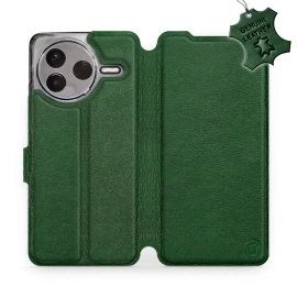 Phone Case Xiaomi POCO F7 Pro 5G - Design Green Leather