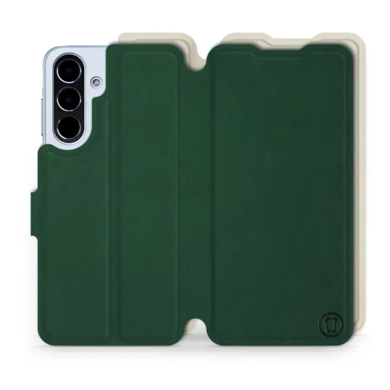 Phone Case Samsung Galaxy A56 5G - Design Green with Platinum