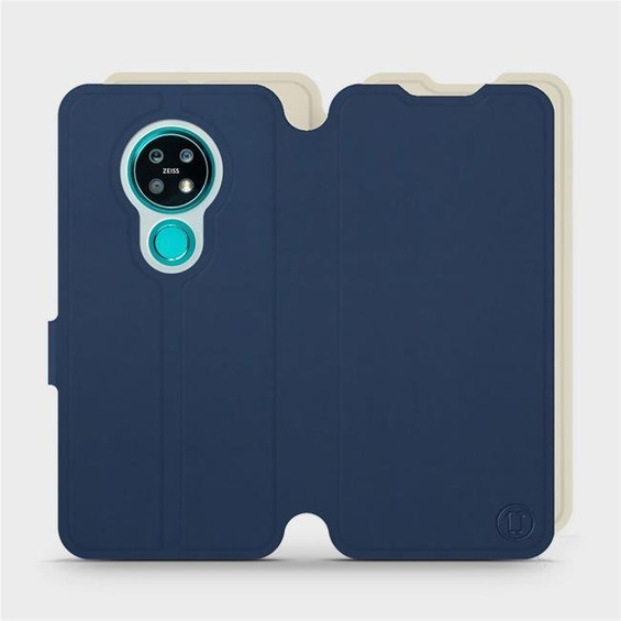 Phone Case Nokia 7.2 - Design Navy with Platinum