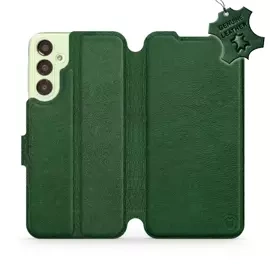 Phone Case Samsung Galaxy A24 - Design Green Leather