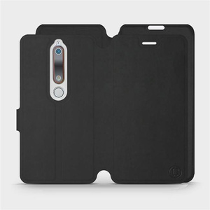 Hülle für Nokia 6.1 - Farbe Schwarz mit Schwarz