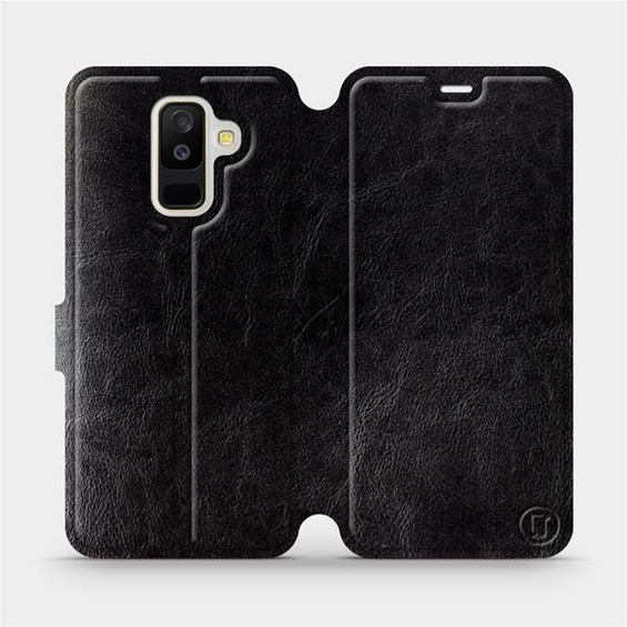 Etui do Samsung Galaxy A6 Plus - wzór Black&Gray