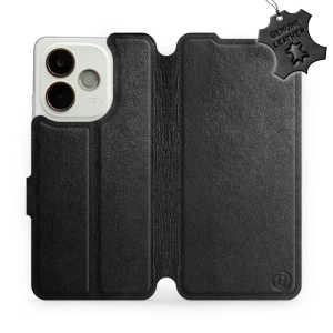 Phone Case OPPO A5 Pro 5G - Design Black Leather