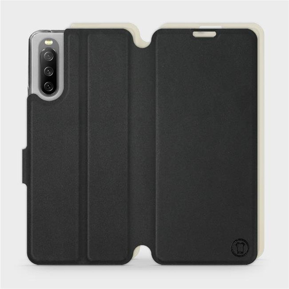 Phone Case Sony Xperia 10 III - Design Black with Platinum