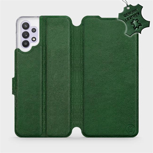 Hülle für Samsung Galaxy M32 5G - Farbe Green Leather