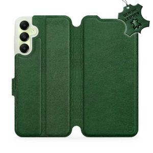 Phone Case Samsung Galaxy A05s - Design Green Leather