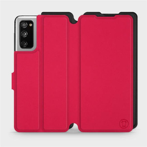 Phone Case Samsung Galaxy S20 FE - Design Red with Black