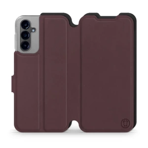Phone Case Samsung Galaxy A14 4G - Design Burgundy with Black