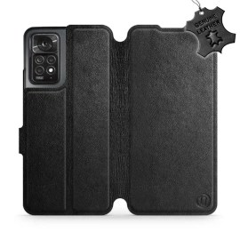 Phone Case Xiaomi Redmi Note 11 Pro - Design Black Leather